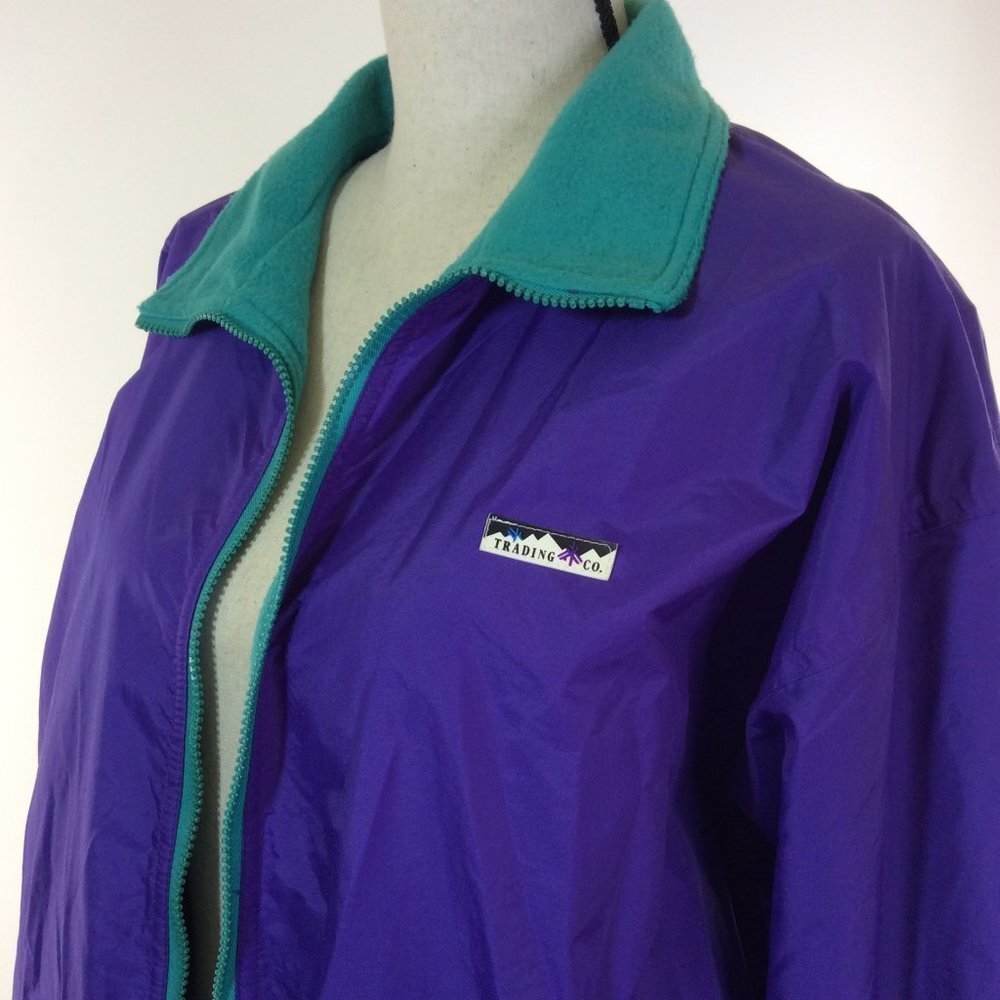 TRADING co womens reversible jacket size medium